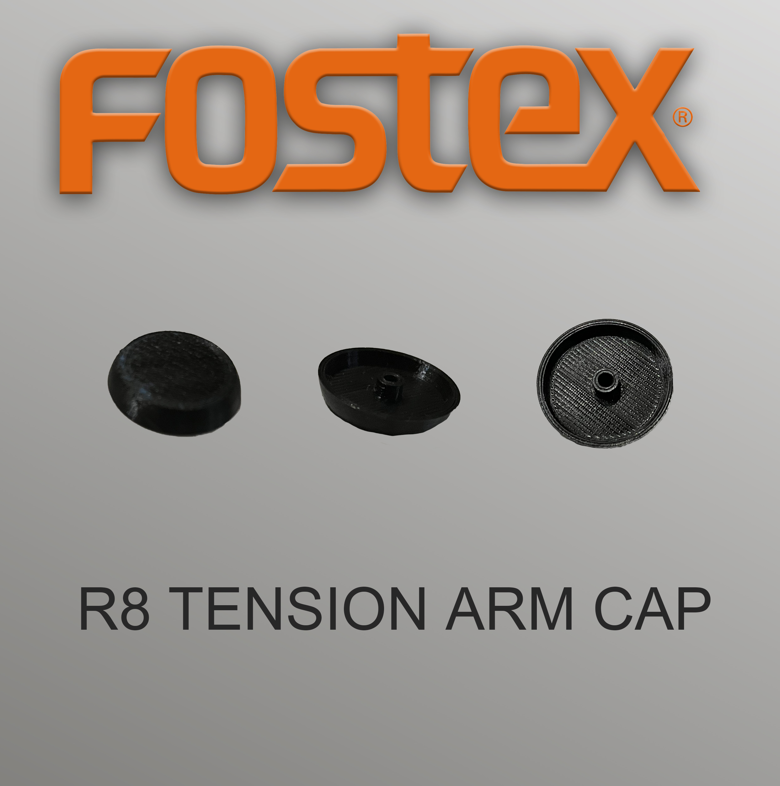 Fostex R8 Cap Tension Arm Roller NEW! Abdeckung Plastik